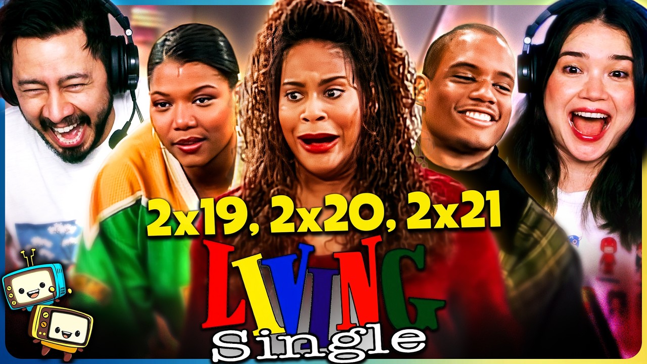 LIVING SINGLE (1994) 2x19, 2x20 & 2x21 REACTION! | Queen Latifah | Kim Coles w/ Jaby Koay