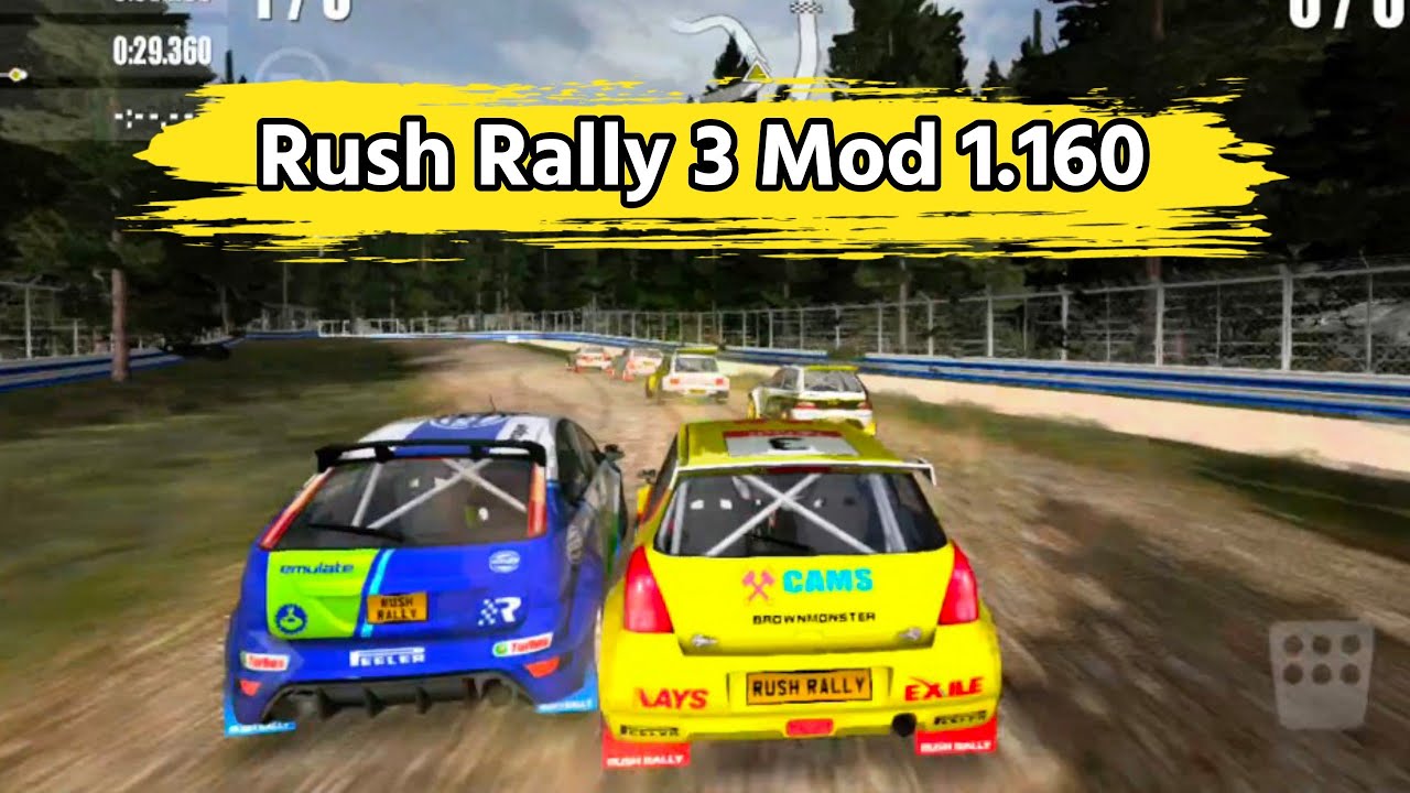 Rush rally 3 mod apk 2025 नया अपडेट कैसे डाउनलोड