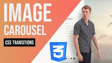 Modern image carousel - CSS animations, Flexbox, Javascript