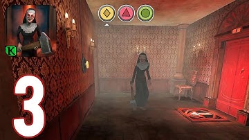 Evil Nun Maze: Endless Escape - Gameplay Walkthrough Part 3 - Floor 11 - 15 (ios,Android)