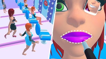 Makeover Race 3D 👸💄 All Levels Gameplay Android,ios