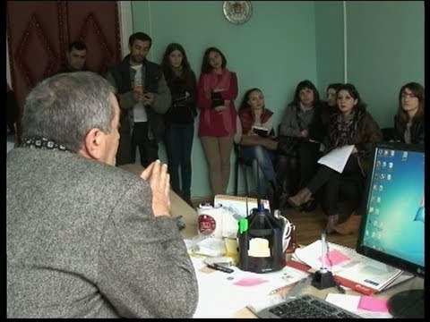 „NIMD\"-ის  კურსთამთავრებულების პროტესტი