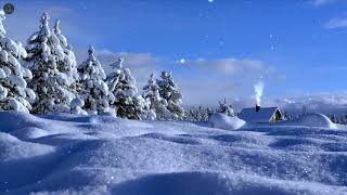Peaceful Winter Day Ambience ❄️☀️ Relaxing Piano Music & Gentle Snowfall for Study, Work, Focus screenshot 5