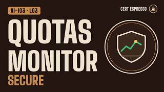 AI-103 Lesson 3: Manage, Monitor and Secure AI Systems (Quotas, PTU, Monitoring, Entra ID)