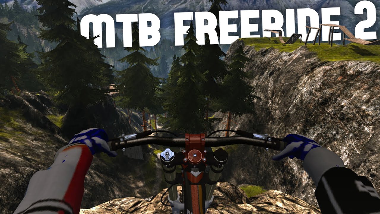 Extreme Mountain Biking Done Wrong!  - MTB Freeride 2 Gameplay (Demo)