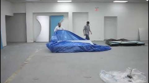 8 foot hexayurt assembly video