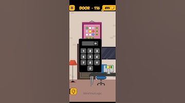 #escape door : The 4 digit code level 116