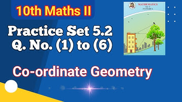 Class 10 Maths Geometry Practice Set 5.2 Q No (1 to 6)