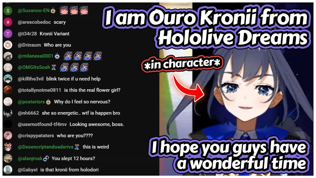 HoloDori Kronii Debuts & BREAKS Everyone in Chat [Hololive EN]