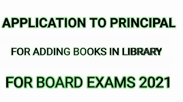 Write an application to the Headmaster of your school asking him to make more books available in sch