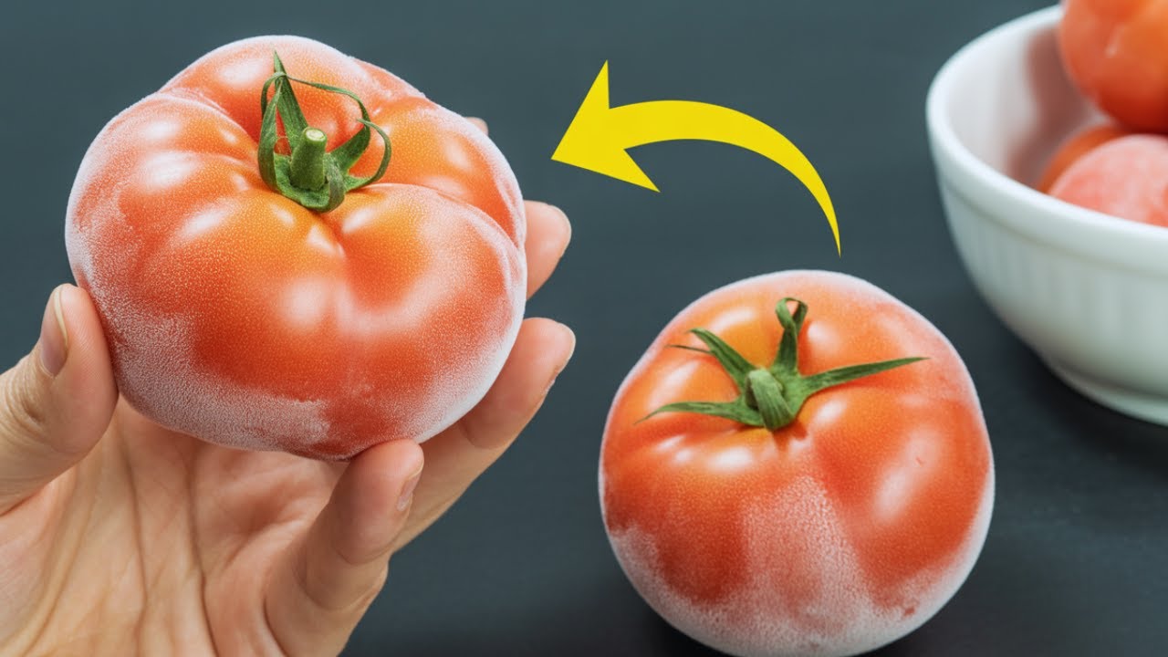 Freeze Your TOMATOES This Way! It Saves Money And Tastes Better!