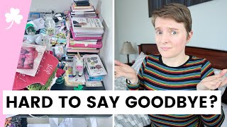 ☘ Making It EASIER To Declutter The Items You Can't Seem To Let Go • Goodbye Decluttering Guilt