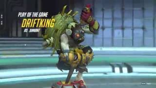 Overwatch - Junkrat quintuple POTG!
