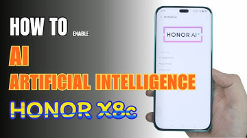 How to Enable and Use AI on HONOR X8c