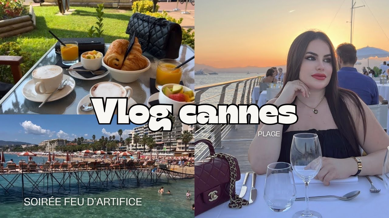 روتيني في العطلة نهار كامل معايا في cannes 🥰 #vlog #جزائرية