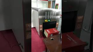 Dual View X-Ray Baggage Scanner Scanning Test | No Blind Spot Inspection #baggagescanner #uniqscan