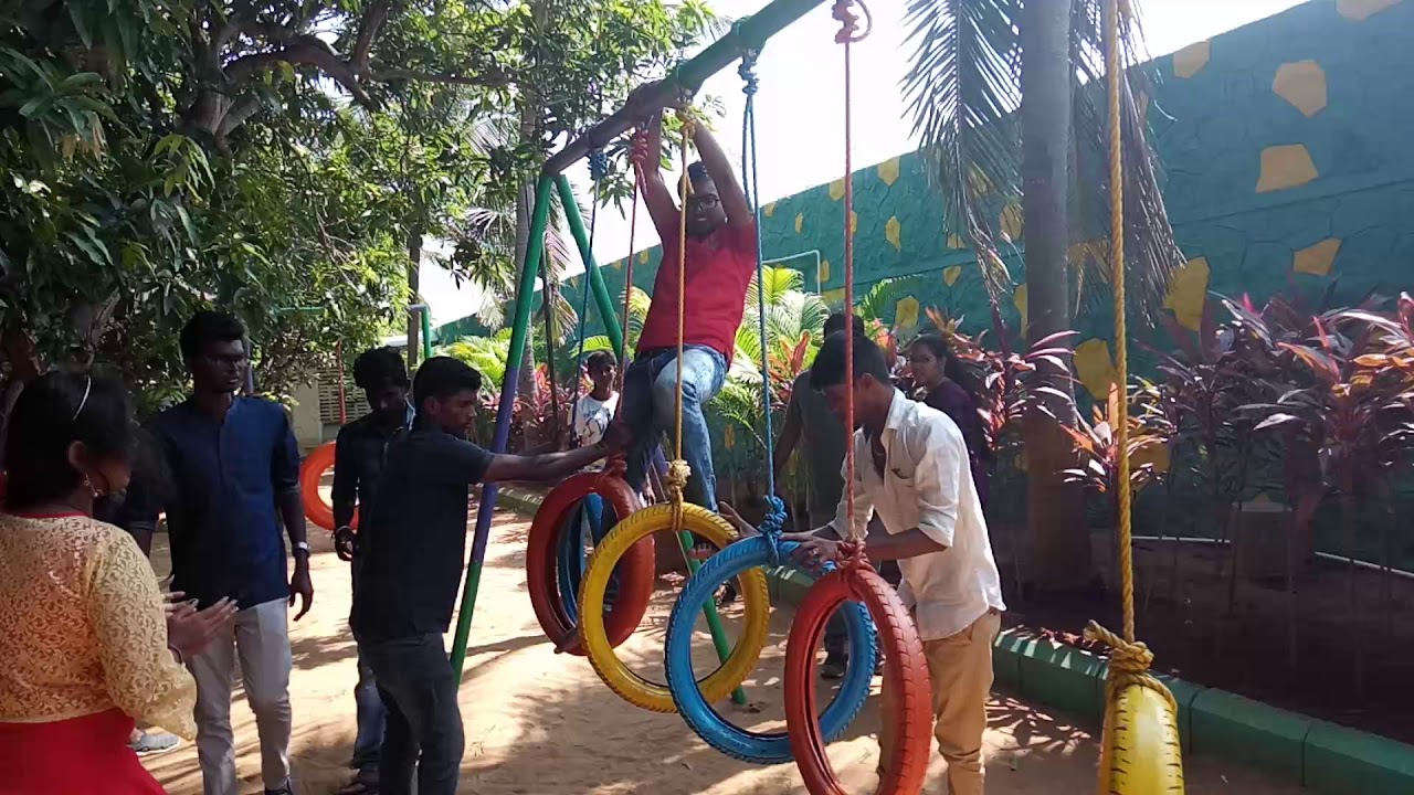 Outdoor activities hosted by Chennai Event Emcees Trainees at ECR