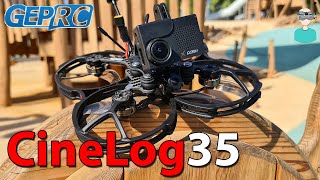 Geprc CineLog35 - Setup, Review & Flight Footage