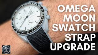 Omega X Swatch MoonSwatch Watch Strap Upgrade - Tim's Time