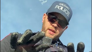 Another God complex city police officer. S. Langen Calgary city police.