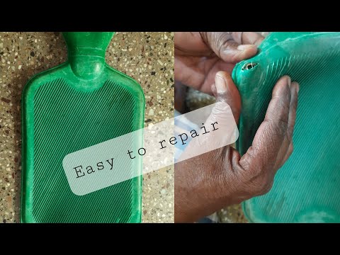 Hot Water Bag Easy to Repair  YouTube