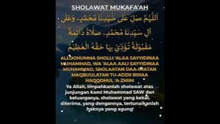 SHOLAWAT MUKAFAAH