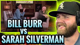 BILL BURR vs SARAH SILVERMAN | Most Awkward Interview 😅 (Reaction)