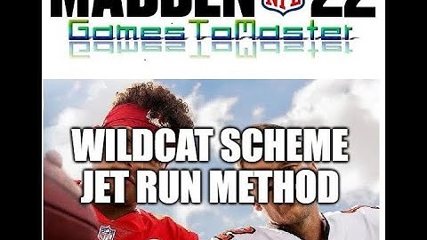 Madden 22 Glitches Cheats and Tips - Wildcat Mobile QB Scheme - Jet Run Method