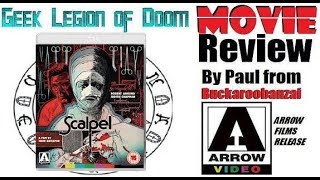 SCALPEL ( 1977 Robert Lansing ) aka FALSE FACE B-Movie Review 2018 Arrow video release