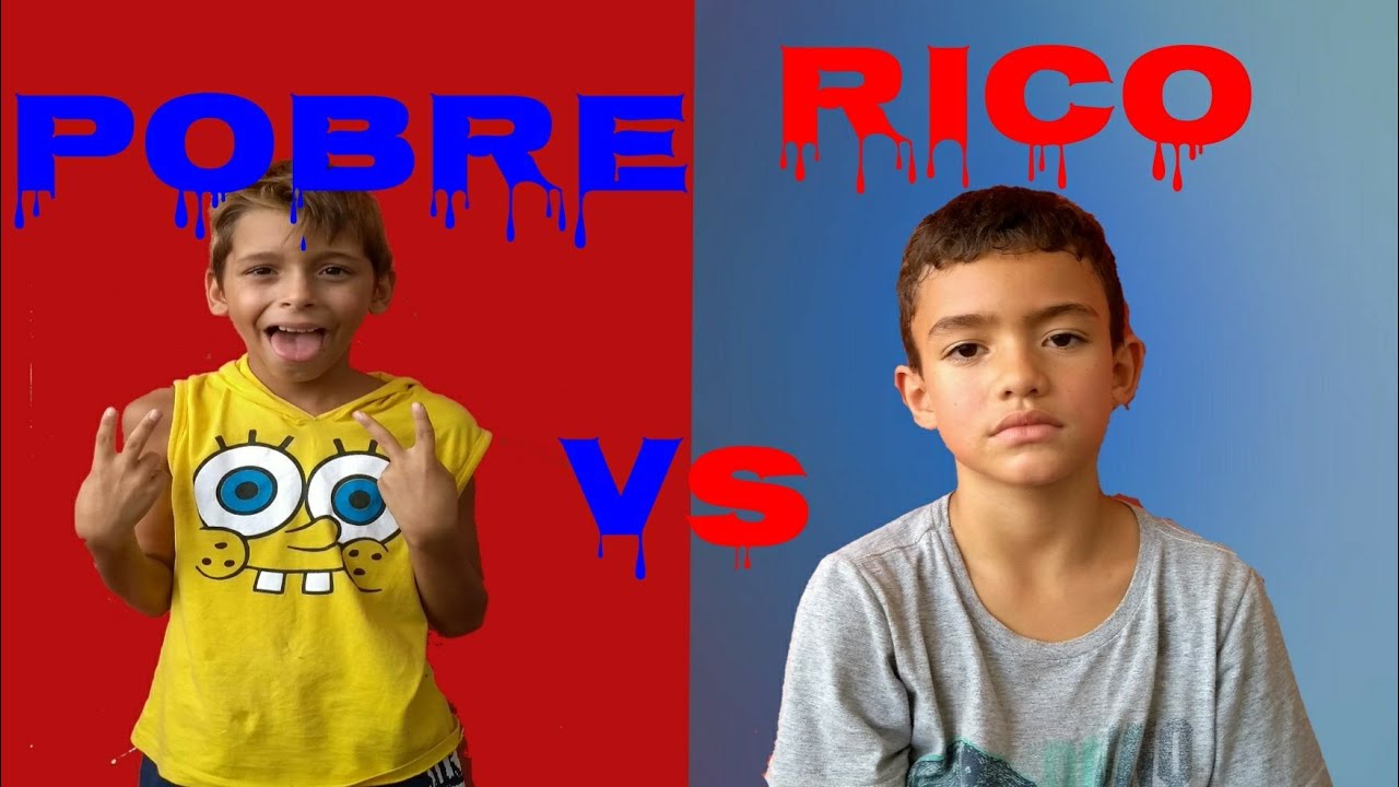 Rico vs pobre YouTube