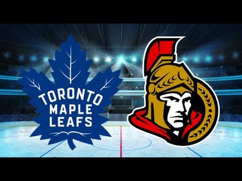 toronto vs ottawa nhl