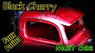 Crazy Old Look With New Paint The Easy Way  Rat Rod Truck Build