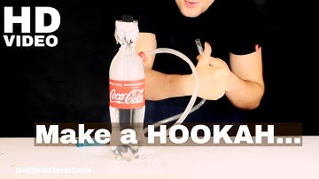 Hookah make out of a Bottle for Coca Cola - How to make a Hookah with bottles - Life Hacks