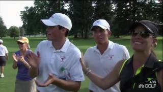 Beau Hossler Vicious Injury at NCAA Birdie Par Finish