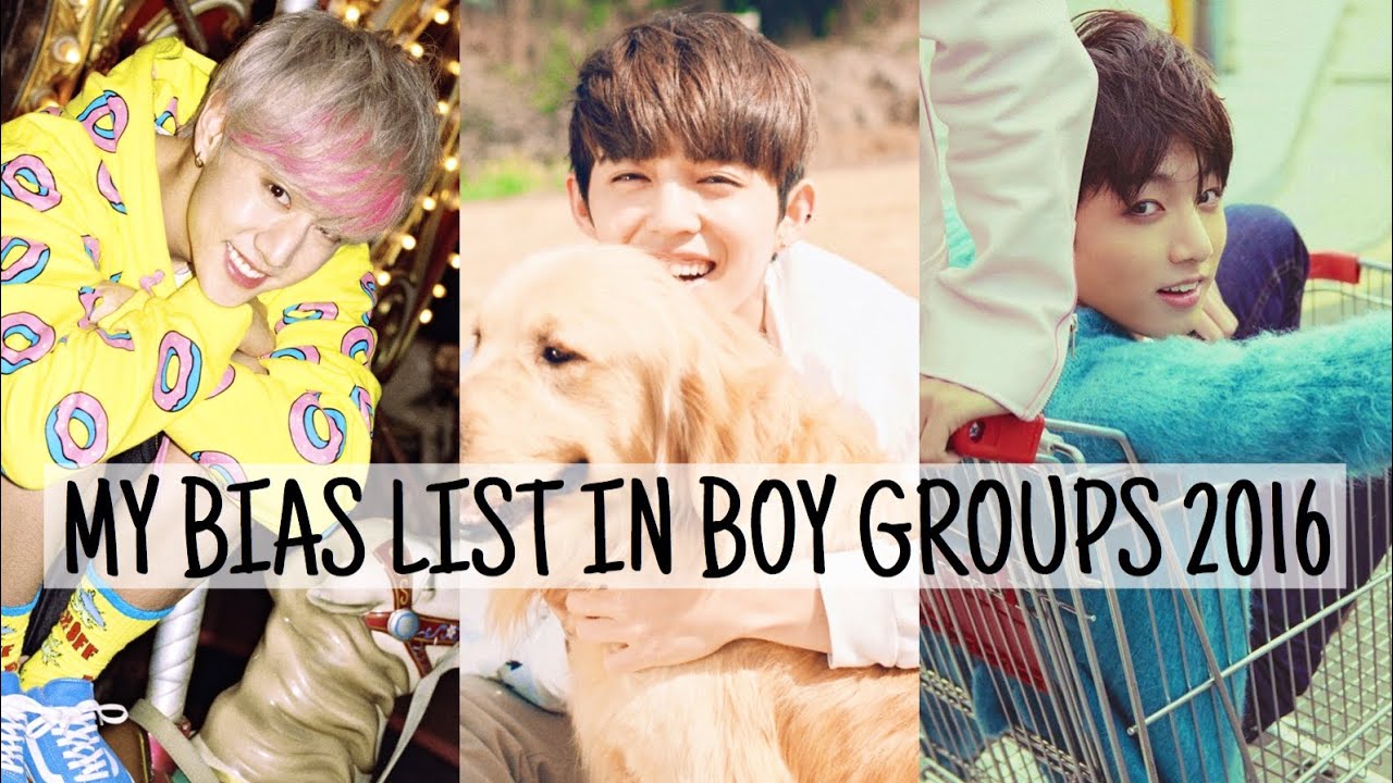 [TOP 10] My Bias List in KPop Boy Groups 2016 YouTube