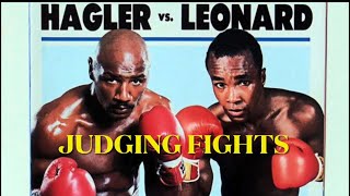 Hagler vs Leonard: JUDGING FIGHTS - YouTube