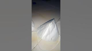 membedakan masker kn95 merek i care asli dan palsu.