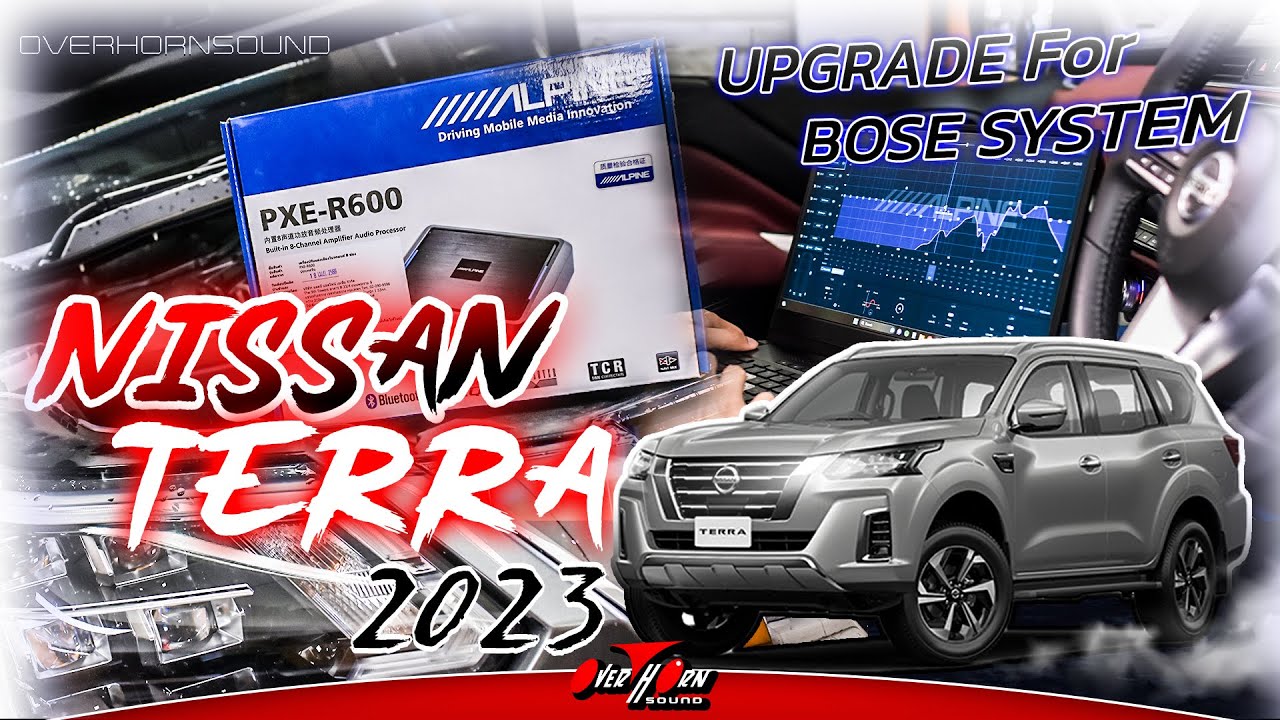 Alpine R600 ชุดอัพเกรด NISSAN TERRA 2023 ปรับจูนเสียงผ่นระบบ DSP ALPINE R600 by ...