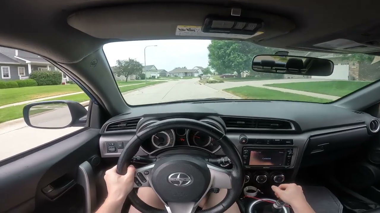 2014 Scion tC POV Drive - Quick rip around the hood! (test footage in SuperView)