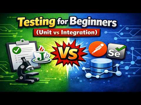 Testing for Beginners (unit vs integration) - Complete Guide