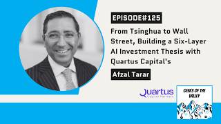Celebrity #125:Tsinghua to WallStreet, Building a Six-Layer AI Investment Thesis Quartus Capital's Afzal Tarar Wealth