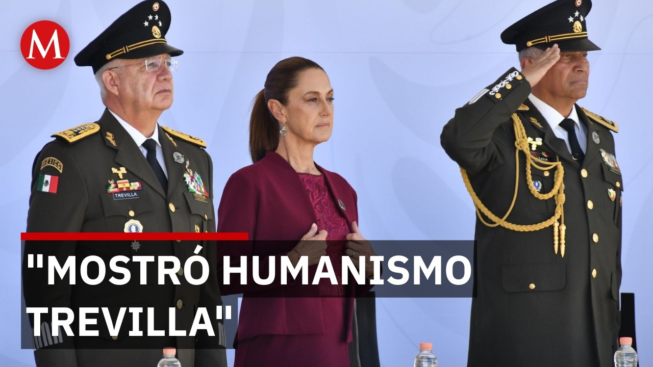 Sheinbaum elogia al General Trevilla tras operativo contra ‘El Mencho’