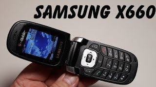 Samsung SGH X660 проверка ретро телефона из Германии (3016)