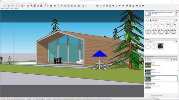 Sketchup PRO Videocourse - 17 - Animation, Camera, Keyframe, Shots and Clips, FPS,  Resolution