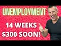 BREAKING NEWS: 14 WEEKS Unemployment Extension $300 Weekly PUA FPUC Cares Act Unemployment Benefits