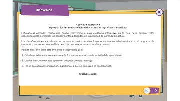 Evidencia: Actividad Interactiva "Apropiar términos de la ortografía y la escritura" AA2 - SENA 2022
