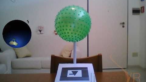 Real object occlusion on augmented reality objects