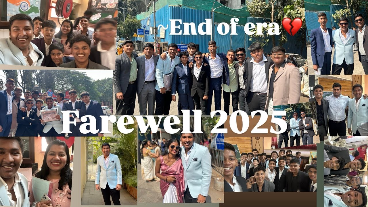 School farewell | special vlog | end of era 💔| harsh Ingle vlogs - YouTube