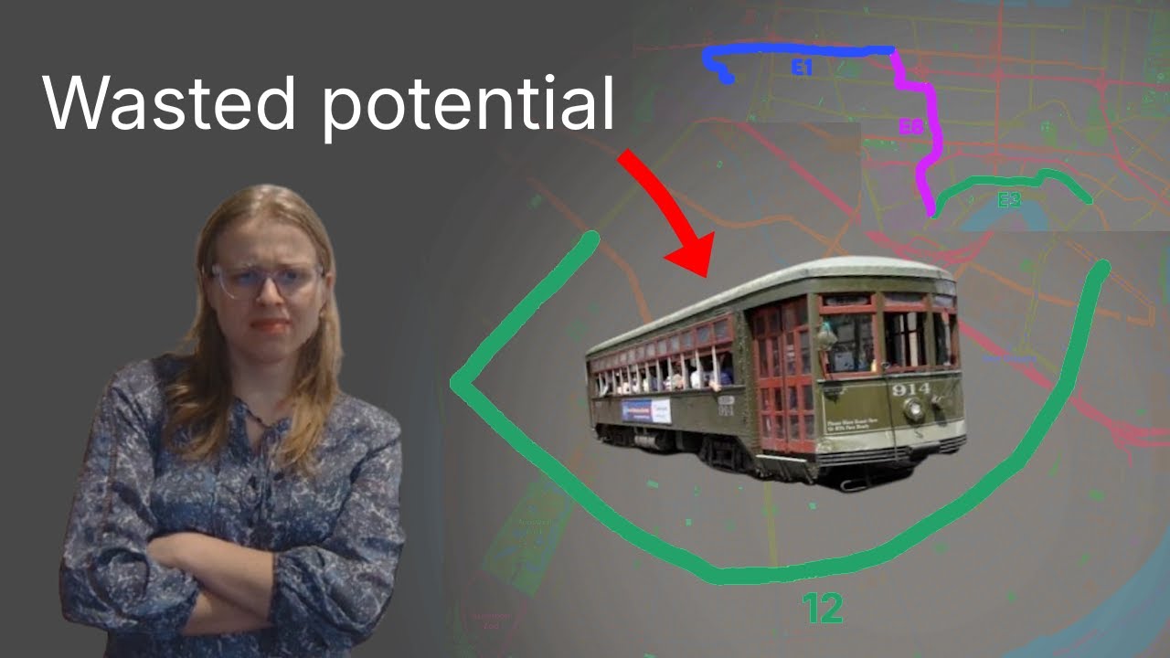 Разочаровывающий трамвай Нового Орлеана (и взгляд на Jefferson Parish Transit)