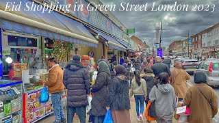 London Walking 2023 | Green Street London, East Shopping Centre | London Eid Shopping Tour [4K HDR]